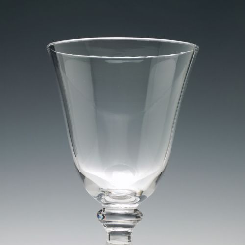 VERY RARE 18TH CENTURY COMPOSITE WINE GOBLET C1760 - ADDITIONAL PHOTO 2