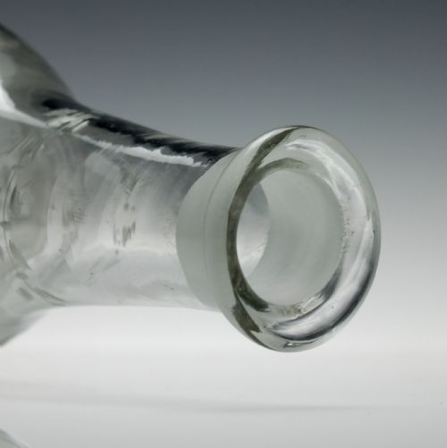 ROCOCO ENGRAVED SUGARLOAF DECANTER C1800 - ADDITIONAL PHOTO 6