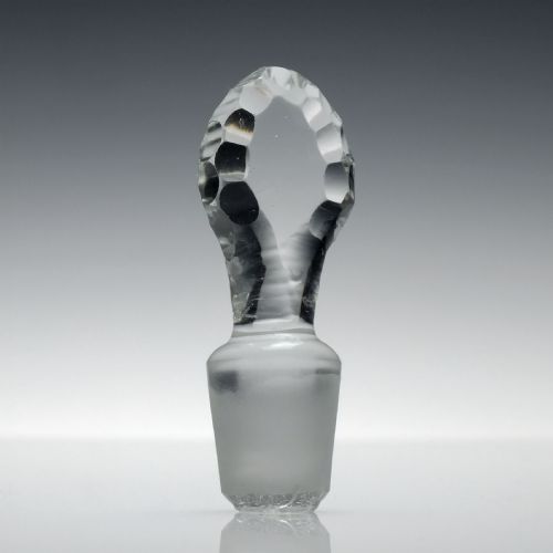 ROCOCO ENGRAVED SUGARLOAF DECANTER C1800 - ADDITIONAL PHOTO 8