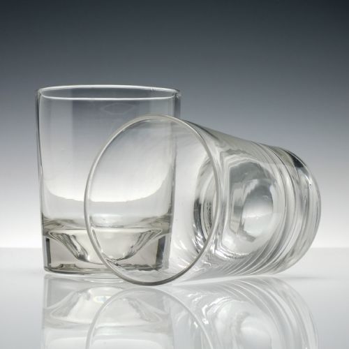PAIR OF 19TH CENTURY GLASS TUMBLERS C1870 - ADDITIONAL PHOTO 4