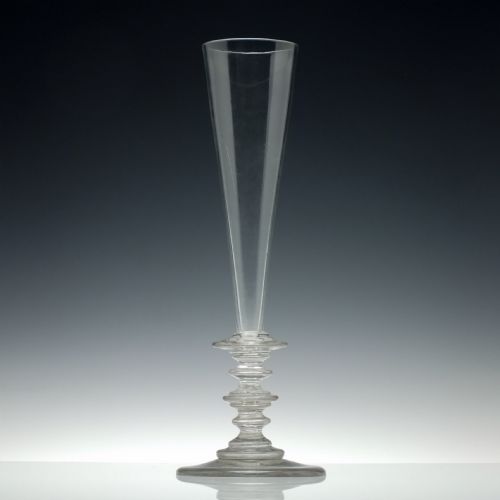TALL MULTI KNOP CHAMPAGNE FLUTE C1800 - ADDITIONAL PHOTO 1