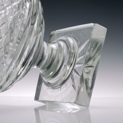 IRISH WATERFORD CUT GLASS SERVING BOWL C1840 - ADDITIONAL PHOTO 9