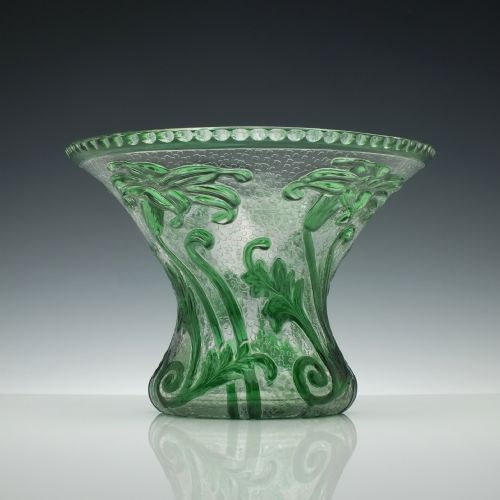 large thomas webb sons cameo fleur vase c1930 - CATEGORY: ANTIQUE GLASS - DATED 1930