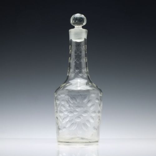 18th century facon de boheme spirit decanter c1790 - CATEGORY: ANTIQUE GLASS - DATED 18TH CENTURY