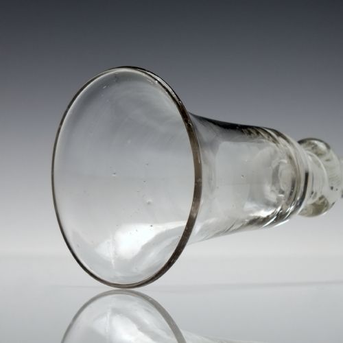 GEORGIAN OPAQUE TWIST GIN GLASS C1780 - ADDITIONAL PHOTO 4