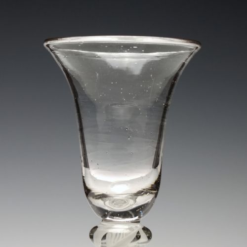 GEORGIAN OPAQUE TWIST GIN GLASS C1780 - ADDITIONAL PHOTO 6