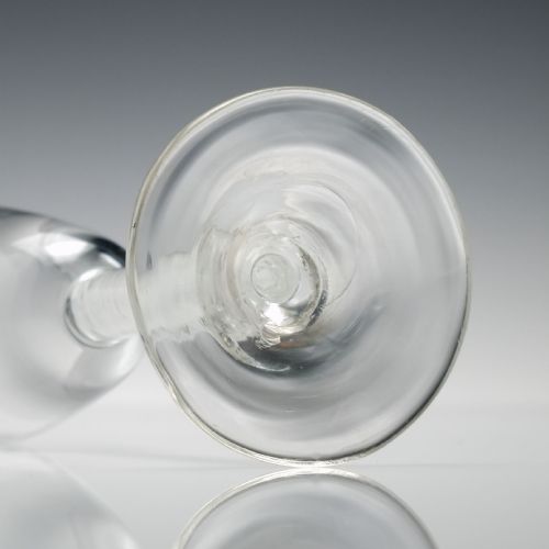 GEORGIAN OPAQUE TWIST GIN GLASS C1760 - ADDITIONAL PHOTO 2