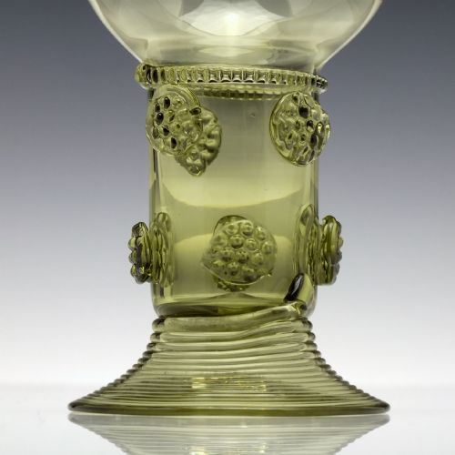PAIR 19TH CENTURY GREEN ROEMERS C1900 - ADDITIONAL PHOTO 1