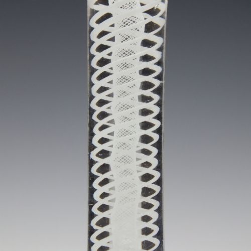 GEORGIAN OPAQUE TWIST GIN GLASS C1760 - ADDITIONAL PHOTO 2