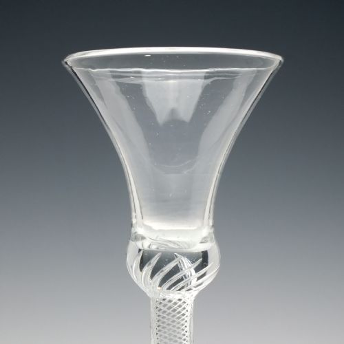 18TH CENTURY AIR TWIST WINE GLASS C1770 - ADDITIONAL PHOTO 1