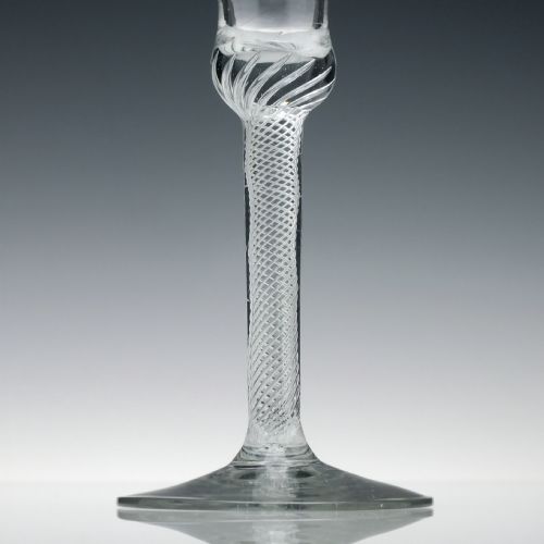 18TH CENTURY AIR TWIST WINE GLASS C1770 - ADDITIONAL PHOTO 2