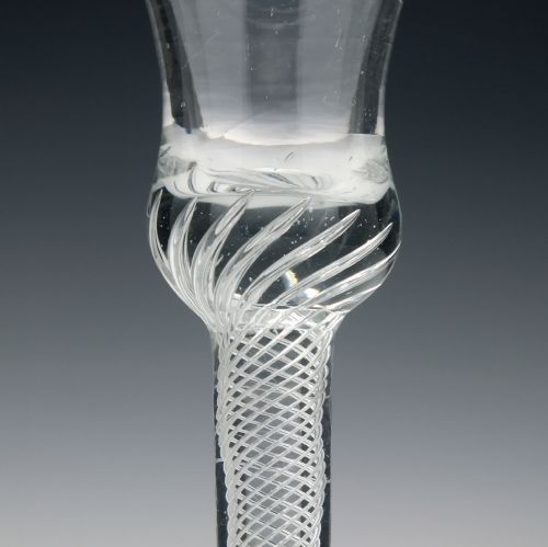 18TH CENTURY AIR TWIST WINE GLASS C1770 - ADDITIONAL PHOTO 3