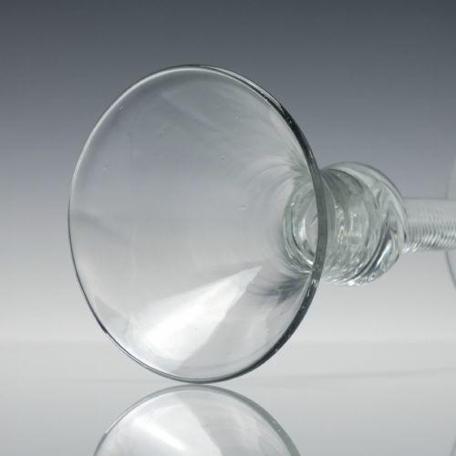 18TH CENTURY AIR TWIST WINE GLASS C1770 - ADDITIONAL PHOTO 5