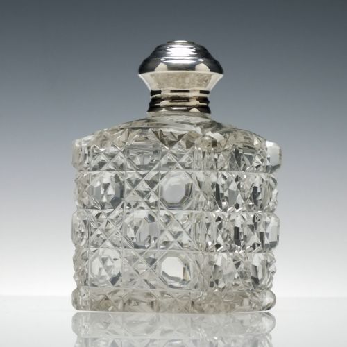 PAIR VICTORIAN GLASS PERFUME BOTTLES C1900 - ADDITIONAL PHOTO 3