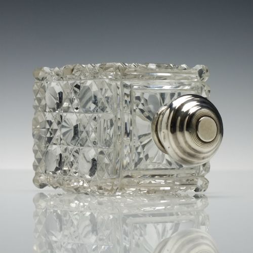 PAIR VICTORIAN GLASS PERFUME BOTTLES C1900 - ADDITIONAL PHOTO 4