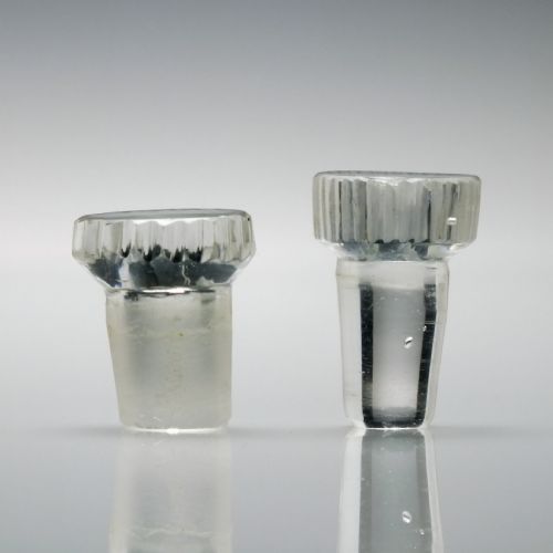 PAIR VICTORIAN GLASS PERFUME BOTTLES C1900 - ADDITIONAL PHOTO 7