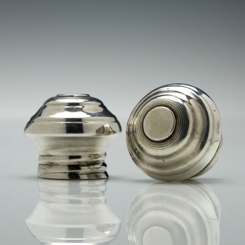 PAIR VICTORIAN GLASS PERFUME BOTTLES C1900 - ADDITIONAL PHOTO 8