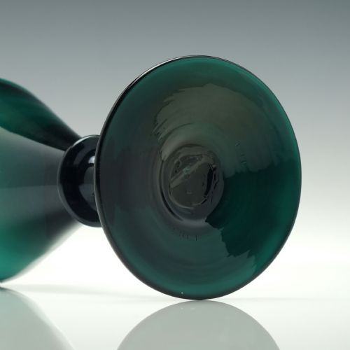 SIX BRISTOL GREEN WINE GLASSES C1800 - ADDITIONAL PHOTO 7