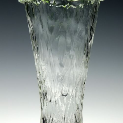 PAIR ART NOUVEAU GLASS VASES C1890 - ADDITIONAL PHOTO 5