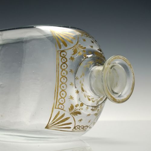 LARGE 18TH CENTURY DUTCH GILDED BOX DECANTER C1790 - ADDITIONAL PHOTO 3