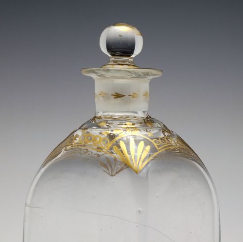 PAIR 18TH CENTURY DUTCH GILDED BOX DECANTERS C1790 - ADDITIONAL PHOTO 2
