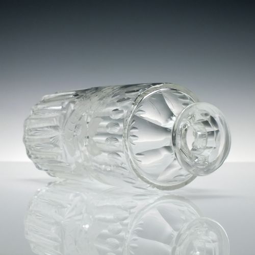 VICTORIAN ENGRAVED POLISHED BRANDY DECANTER C1870 - ADDITIONAL PHOTO 8