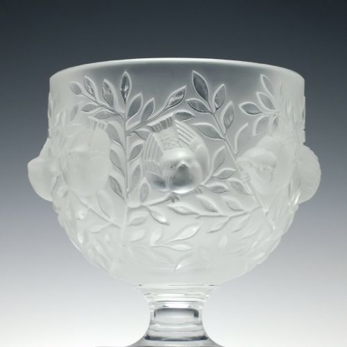 LALIQUE FRANCE 'ELIZABETH' VASE C1961 - ADDITIONAL PHOTO 1