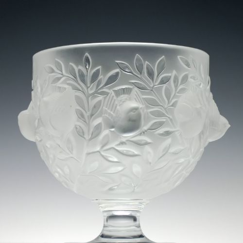 LALIQUE FRANCE 'ELIZABETH' VASE C1961 - ADDITIONAL PHOTO 2