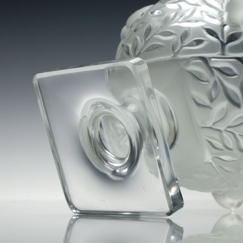 LALIQUE FRANCE 'ELIZABETH' VASE C1961 - ADDITIONAL PHOTO 5