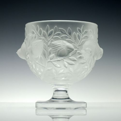 LALIQUE FRANCE 'ELIZABETH' VASE C1961 - ADDITIONAL PHOTO 7