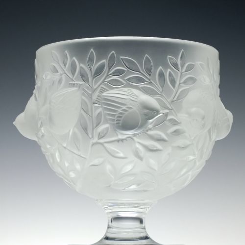 LALIQUE FRANCE 'ELIZABETH' VASE C1961 - ADDITIONAL PHOTO 8
