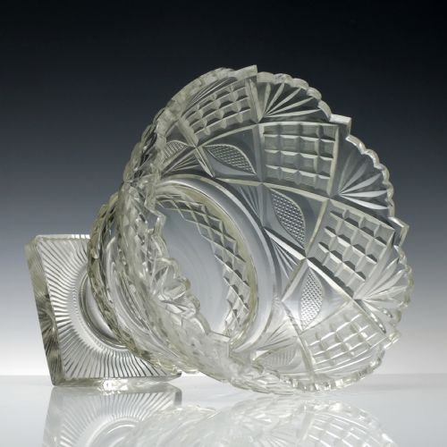 LARGE ANGLO IRISH WATERFORD CUT GLASS PUNCH BOWL C1840 - ADDITIONAL PHOTO 6