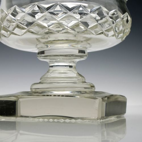 LARGE ANGLO IRISH WATERFORD CUT GLASS PUNCH BOWL C1840 - ADDITIONAL PHOTO 8
