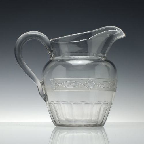 LARGE EARLY 19TH CENTURY ANGLO IRISH WATER JUG C1820 - ADDITIONAL PHOTO 3