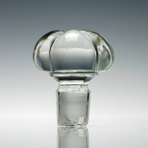 VICTORIAN GLASS INKWELL C1850 - ADDITIONAL PHOTO 9