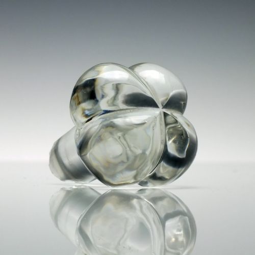 VICTORIAN GLASS INKWELL C1850 - ADDITIONAL PHOTO 10
