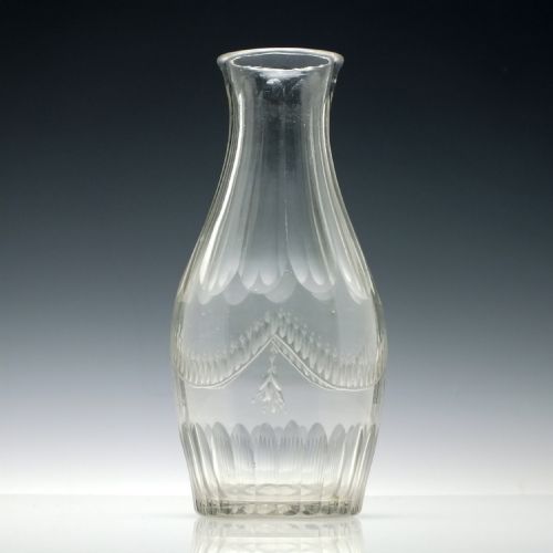 18TH CENTURY GLASS WINE CARAFE C1800 - ADDITIONAL PHOTO 2