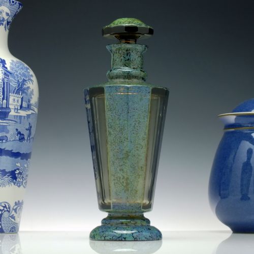 moser art deco glass cocktail shaker c1920 - CATEGORY: ANTIQUE GLASS - DATED 1920