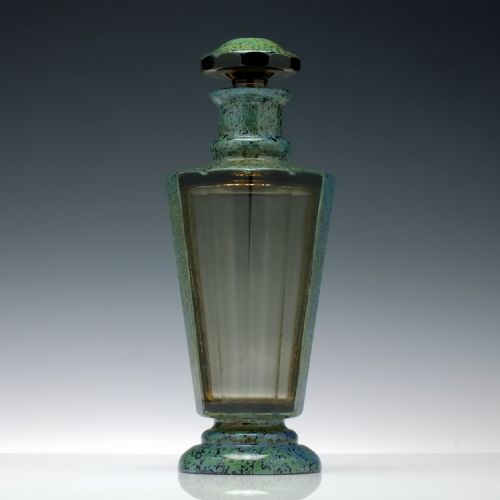 MOSER ART DECO GLASS COCKTAIL SHAKER C1920 - ADDITIONAL PHOTO 1