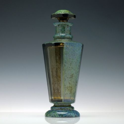 MOSER ART DECO GLASS COCKTAIL SHAKER C1920 - ADDITIONAL PHOTO 2