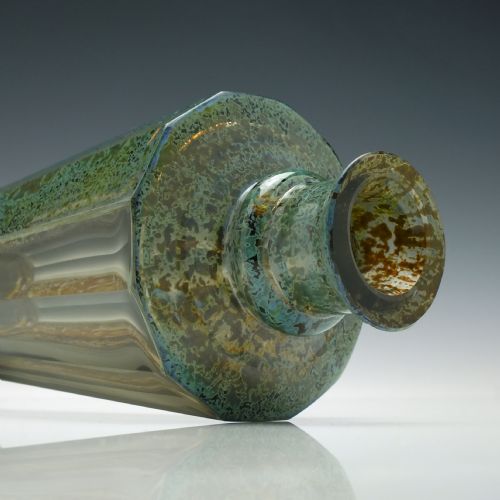 MOSER ART DECO GLASS COCKTAIL SHAKER C1920 - ADDITIONAL PHOTO 5