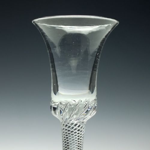 18TH CENTURY AIR TWIST WINE GLASS C1750 - ADDITIONAL PHOTO 2