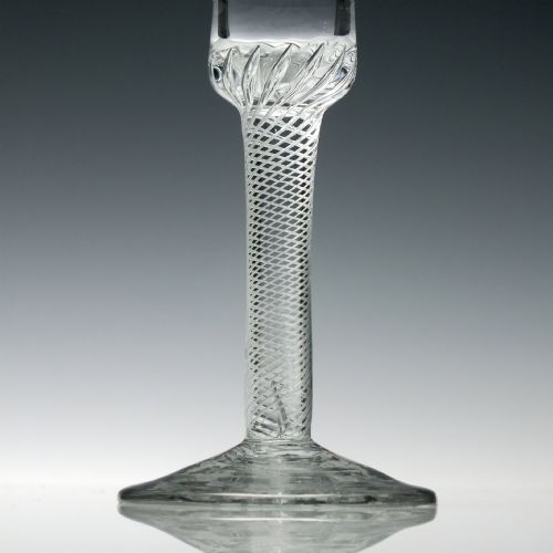 18TH CENTURY AIR TWIST WINE GLASS C1750 - ADDITIONAL PHOTO 3