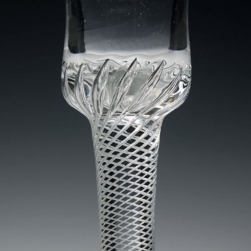 18TH CENTURY AIR TWIST WINE GLASS C1750 - ADDITIONAL PHOTO 4