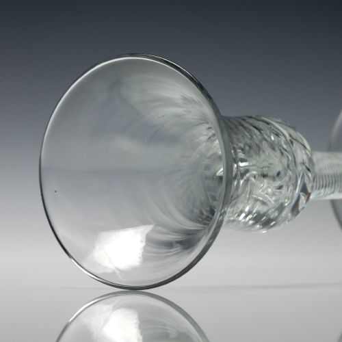 18TH CENTURY AIR TWIST WINE GLASS C1750 - ADDITIONAL PHOTO 7