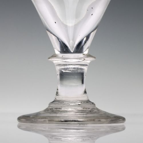 PAIR OF 19TH CENTURY VICTORIAN GLASS RUMMERS C1860 - ADDITIONAL PHOTO 3