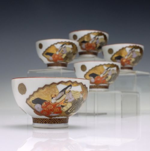 JAPANESE SATSUMA TEA SET C1900 - ADDITIONAL PHOTO 6