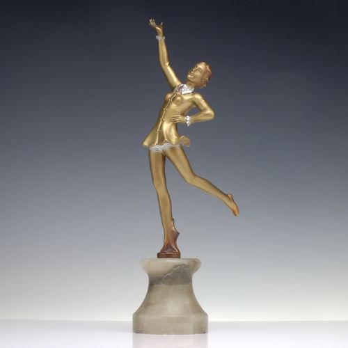 original vintage art deco bronze ballerina dancer c1930 - CATEGORY: ANTIQUE METAL - DATED 1930