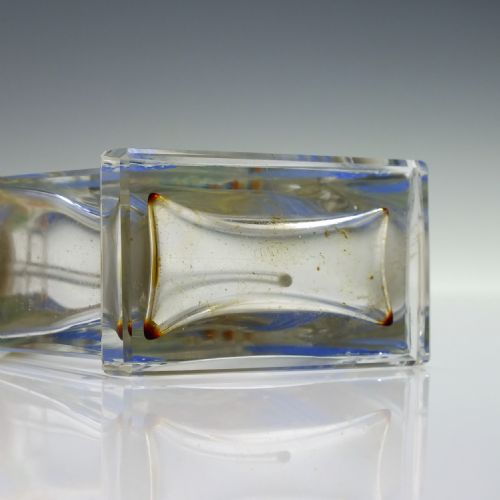 ART DECO FRENCH GLASS PERFUME BOTTLE C1930 - ADDITIONAL PHOTO 8