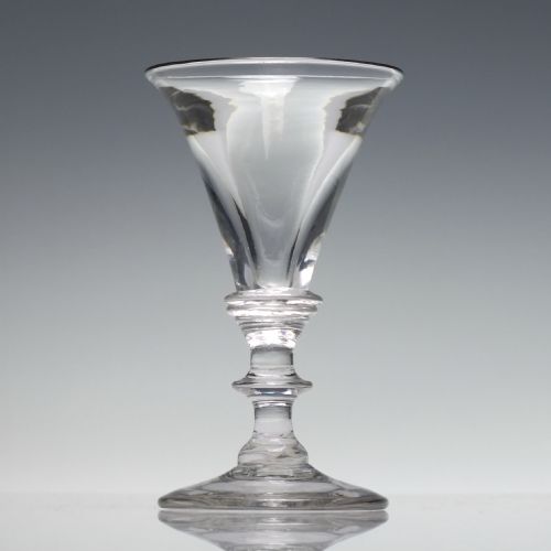 GEORGE IV DECEPTIVE TOASTMASTER WINE GLASS C1820 - ADDITIONAL PHOTO 1